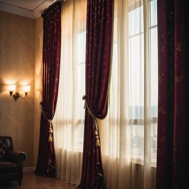 Bezpieczna odległość firanki od gniazdek elektrycznych