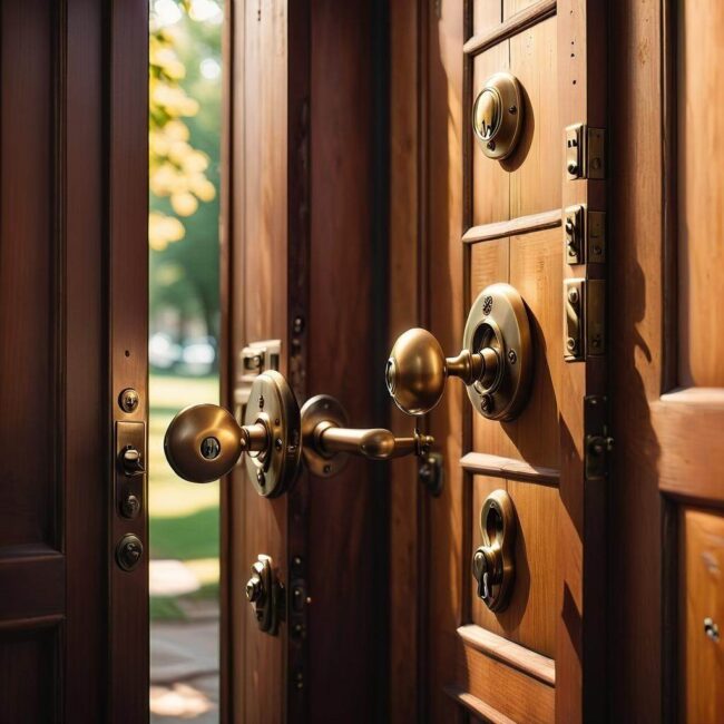 Bezpieczne metody otwierania zamkniętych drzwi