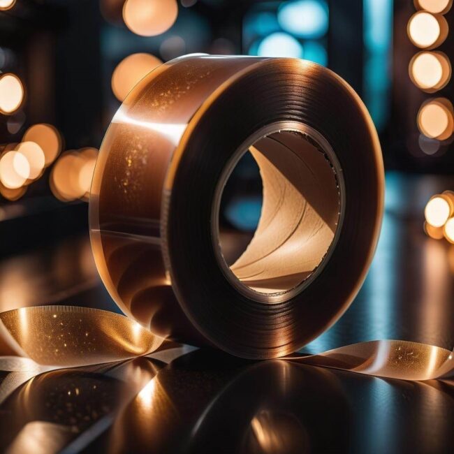 Brązowa taśma do pakowania przesyłek