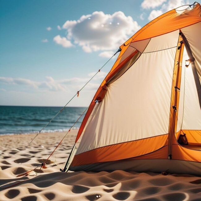 Co zrobić jeśli zostaniemy poproszeni o zdemontowanie namiotu na plaży