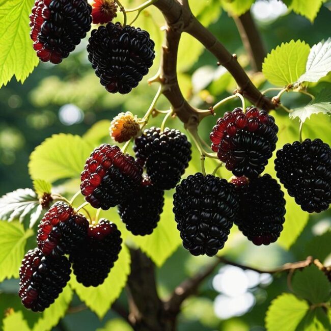 Czy morwa czarna jest szybko owocującym drzewem