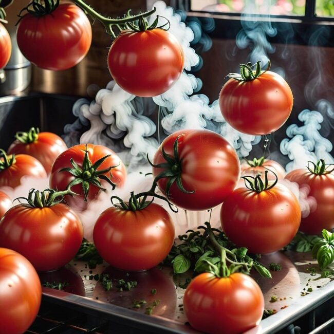 Czy parzenie pomidorów zmienia smak potrawy