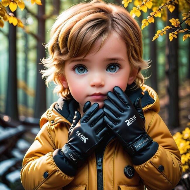 Dziecięce rękawiczki na zimę