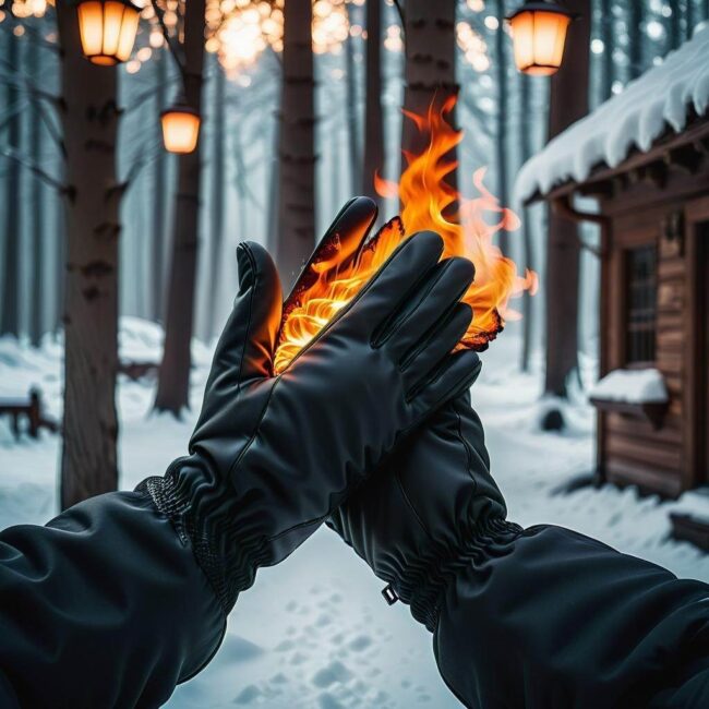 Elektryczne rękawiczki termiczne