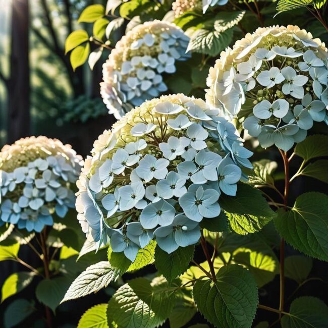 Hortensja koronkowa wysokość