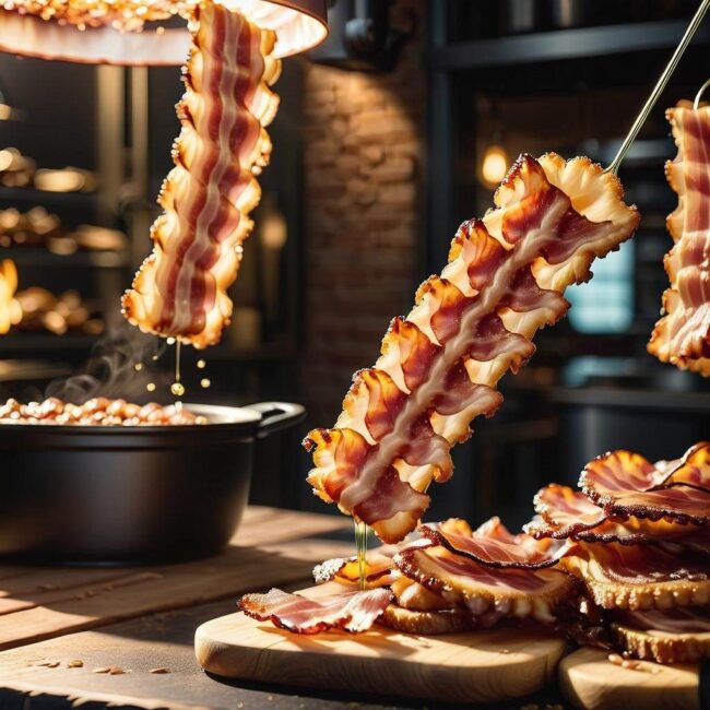 Ile kalorii ma boczek smażony na grillu