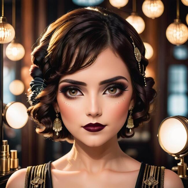 Inspiracje makijażem Greta Garbo