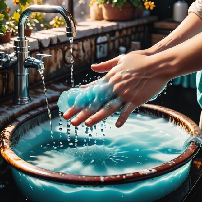 Jak sprawić aby żywica łatwo zmyła się z rąk