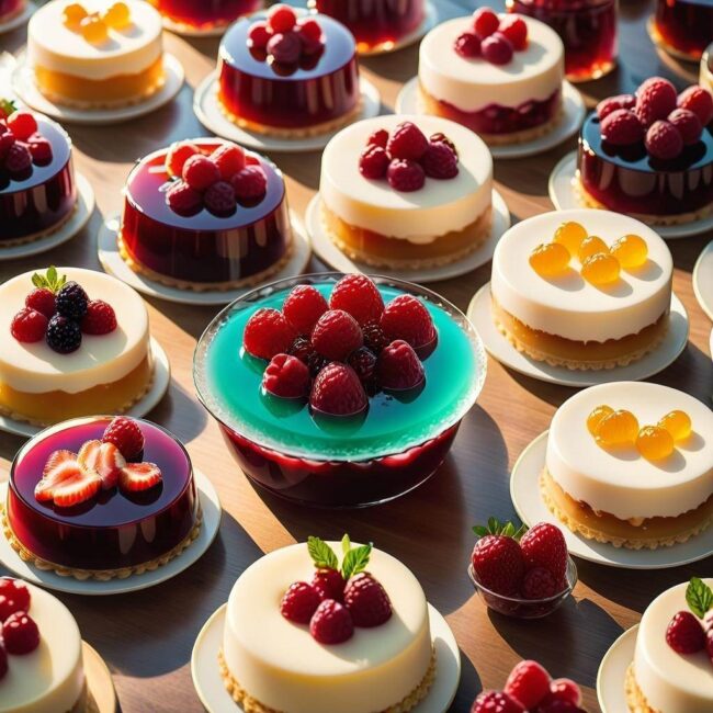 Kreatywne mini galaretkowe przekąski