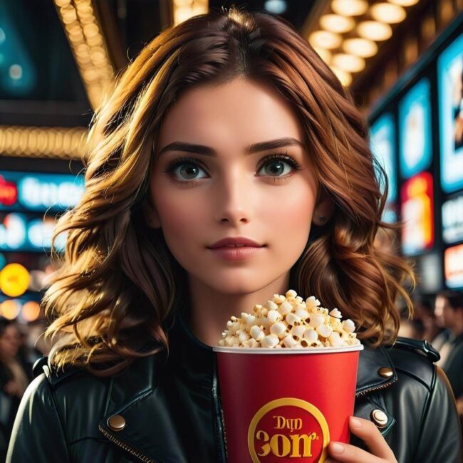 Okres reklamowy przed filmem w kinie