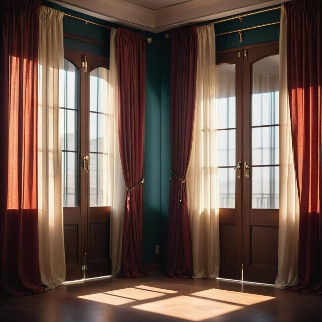 Praktyczne zastosowanie zasłon panelowych zamiast drzwi