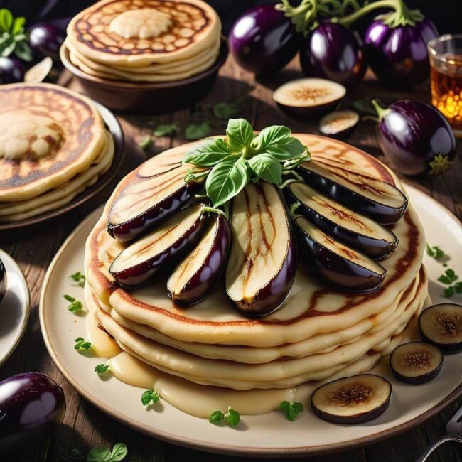 Przepis na bakłażana w cieście naleśnikowym z piekarnika