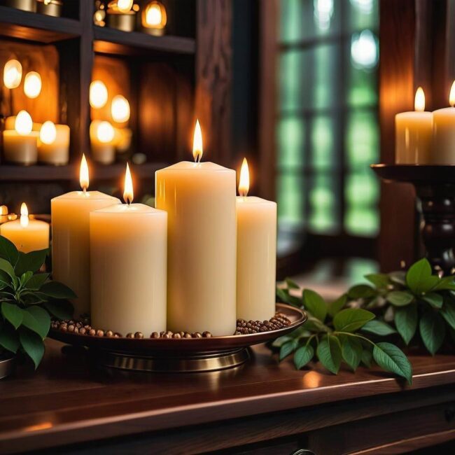Świece sojowe bez dodatków chemicznych