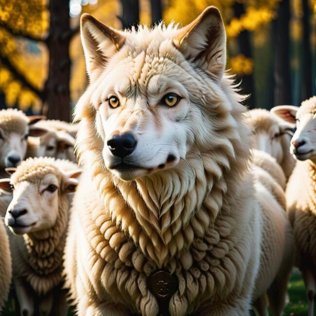 Wilk w owczej skórze a fałszywi przyjaciele