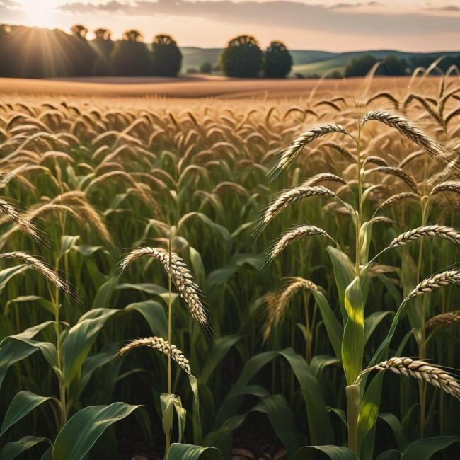Zboże jako metafora życiowego plonu