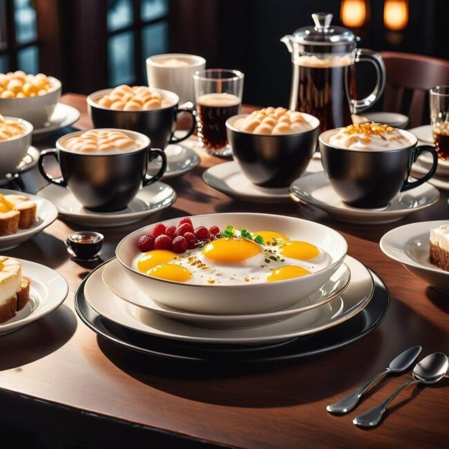 Zestaw do eleganckich kolacji