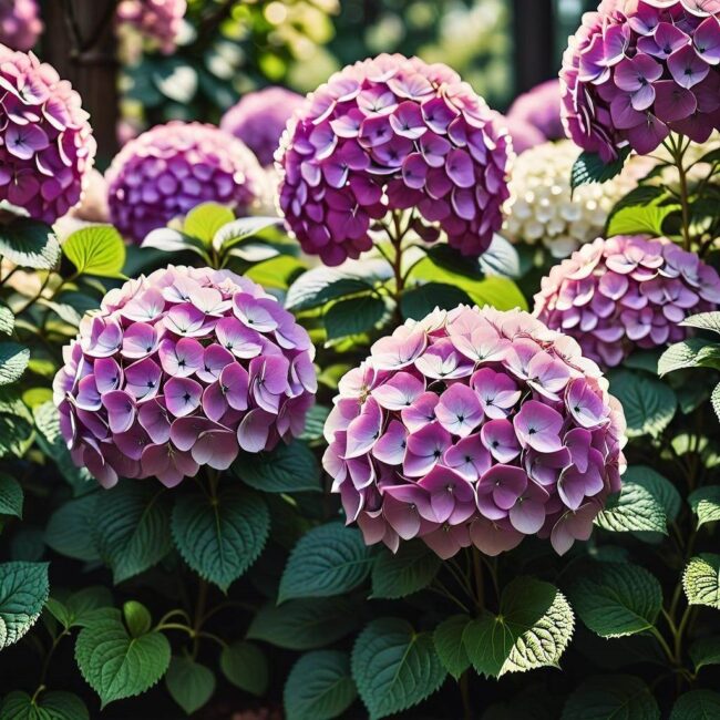 Żółte odmiany hortensji miniaturowych